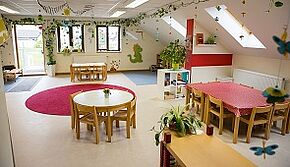 AWO Kindergarten Burglengenfeld Sandhasen - Innenraum Strolchgruppe